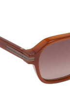 ZEGNA | EZ 0241 Aviator Sunglasses | Tan