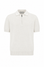CANALI | Zipped Polo With Contrasting Piping | White