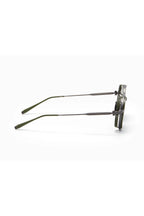 AKONI | Eris Round AKS-505 Sunglasses | Black & Green