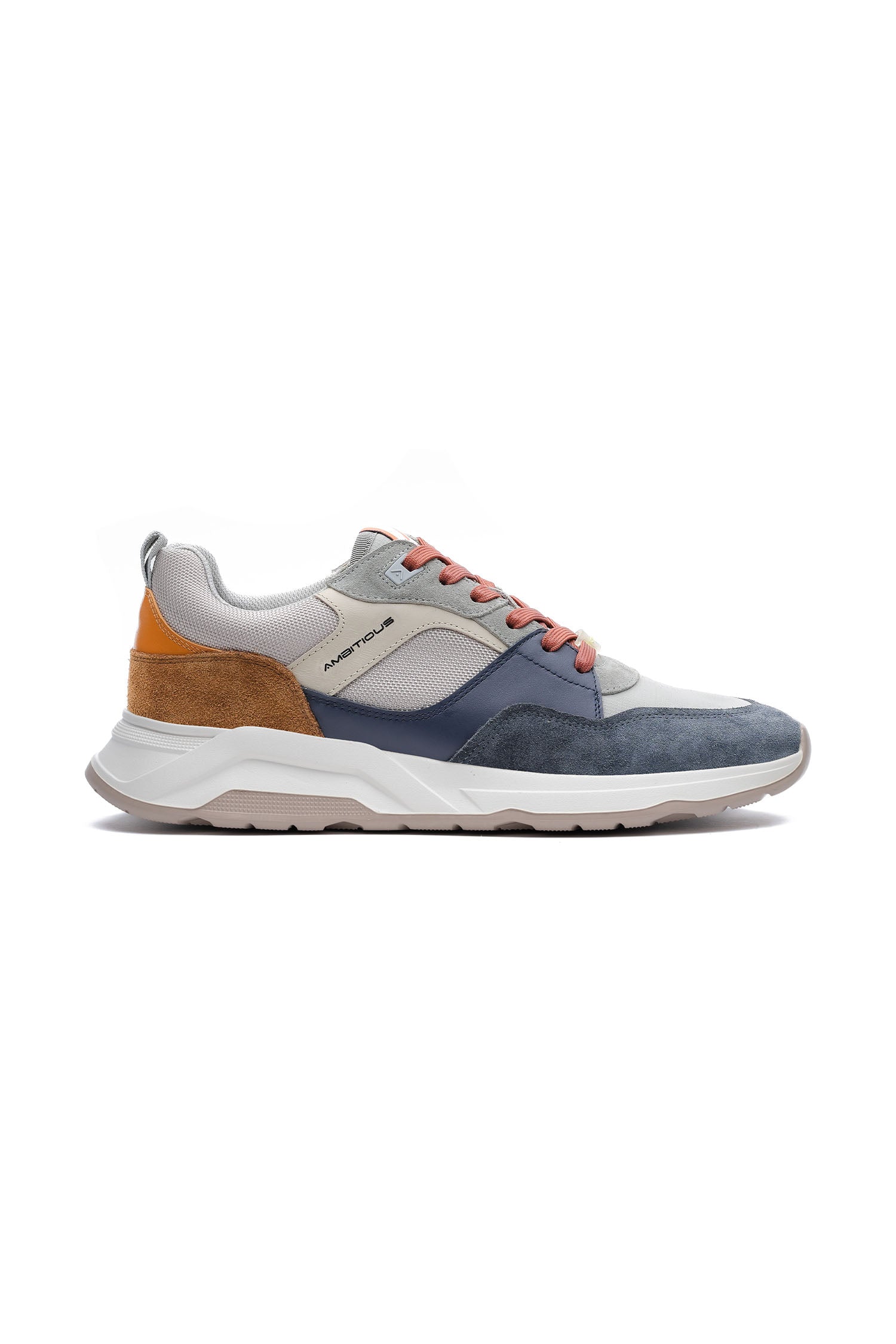 AMBITIOUS | Rider Sneaker | Navy & Rust
