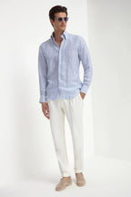 PINI PARMA | Striped Shirt | Blue