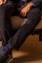 CANALI | Regular Fit Cords | Navy