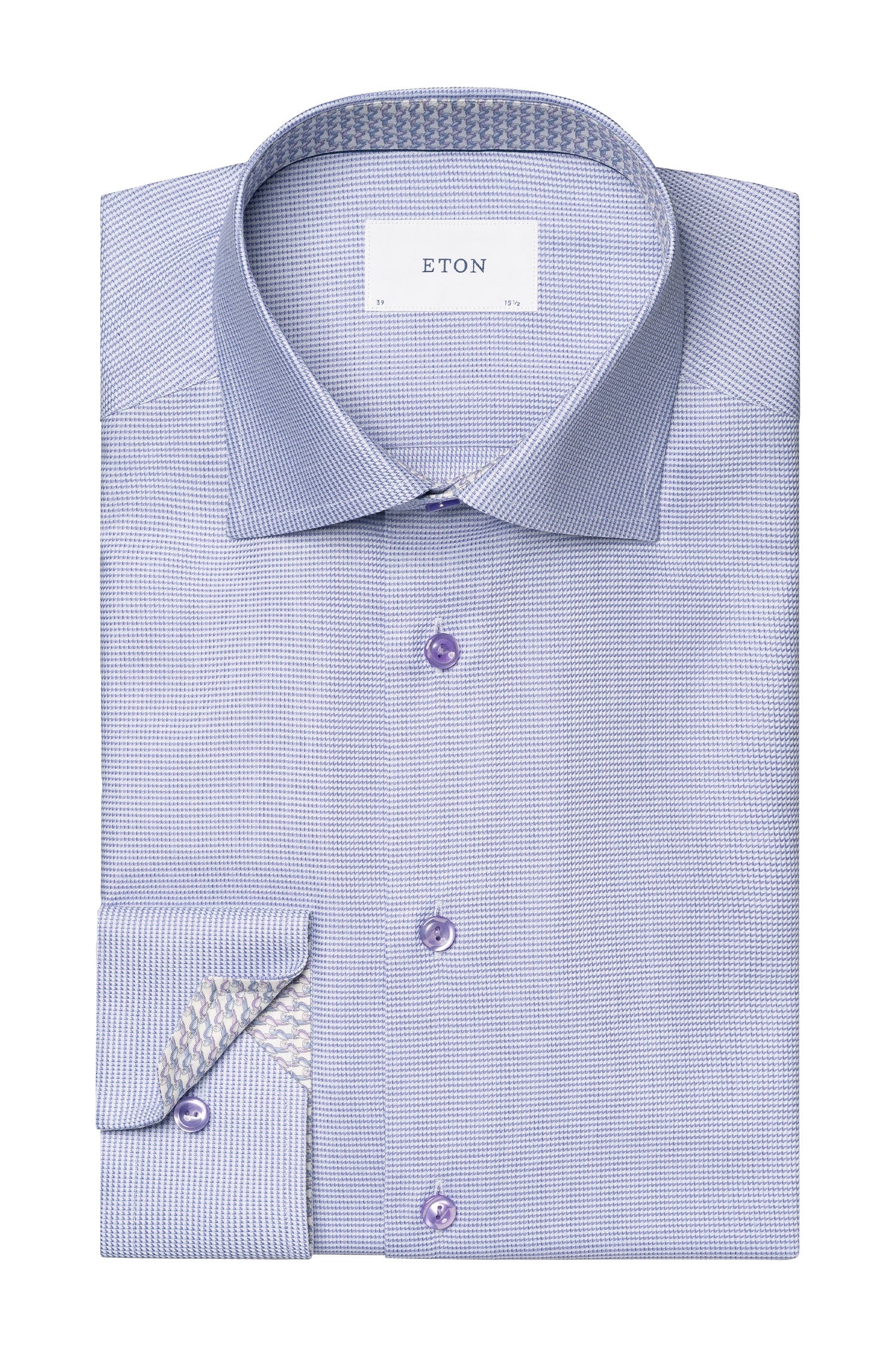 ETON | Houndstooth Inner Parrot | Purple