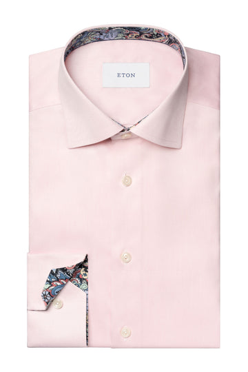 ETON Pink Shirt Paisley Inner