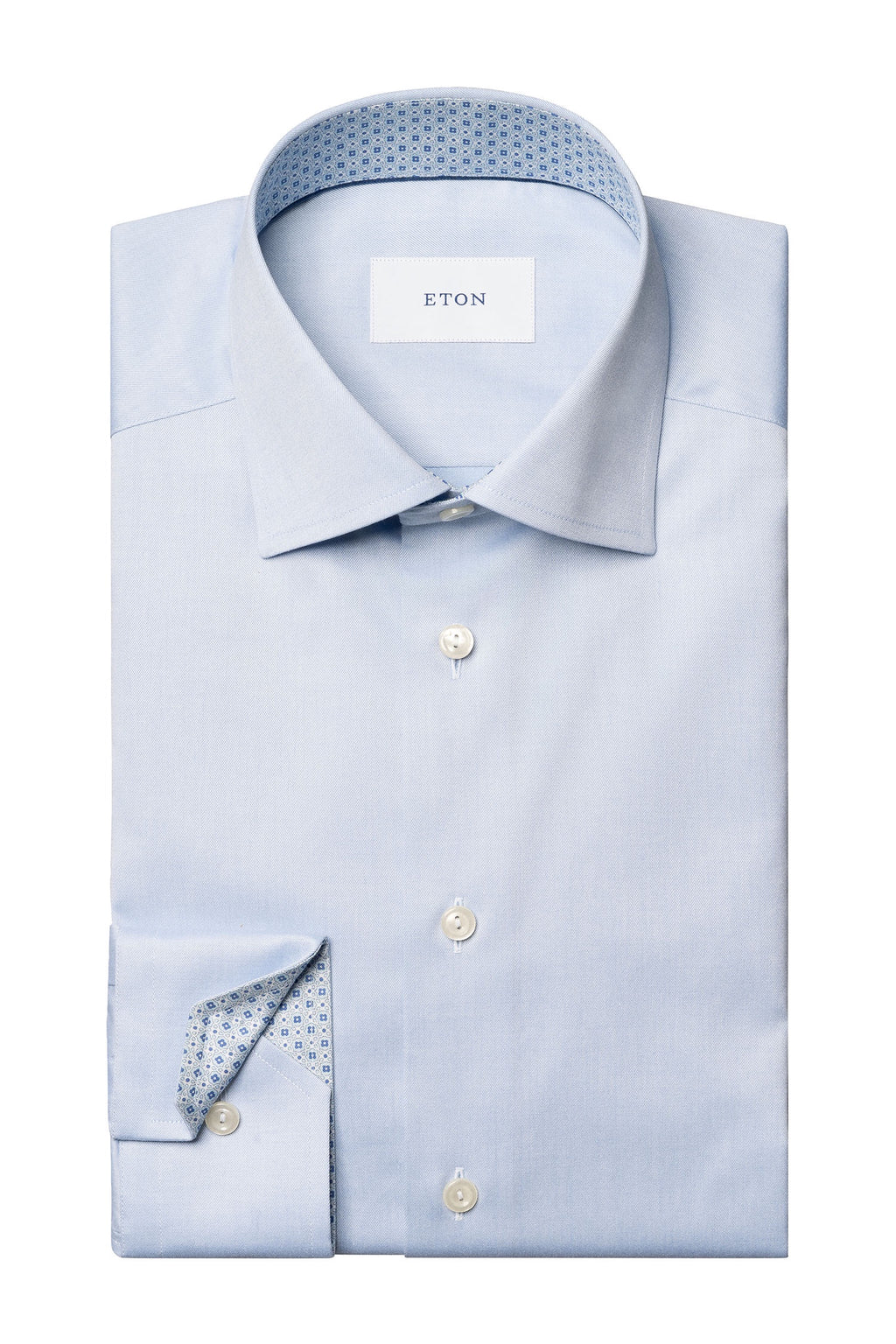 ETON | Shirt Geo-Pattern Inner | Blue