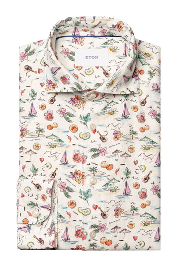 ETON Multicolour Sangria Shirt