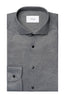 ETON | Jersey Oxford Shirt | Black