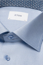 ETON | Houndstooth Inner Parrot | Blue