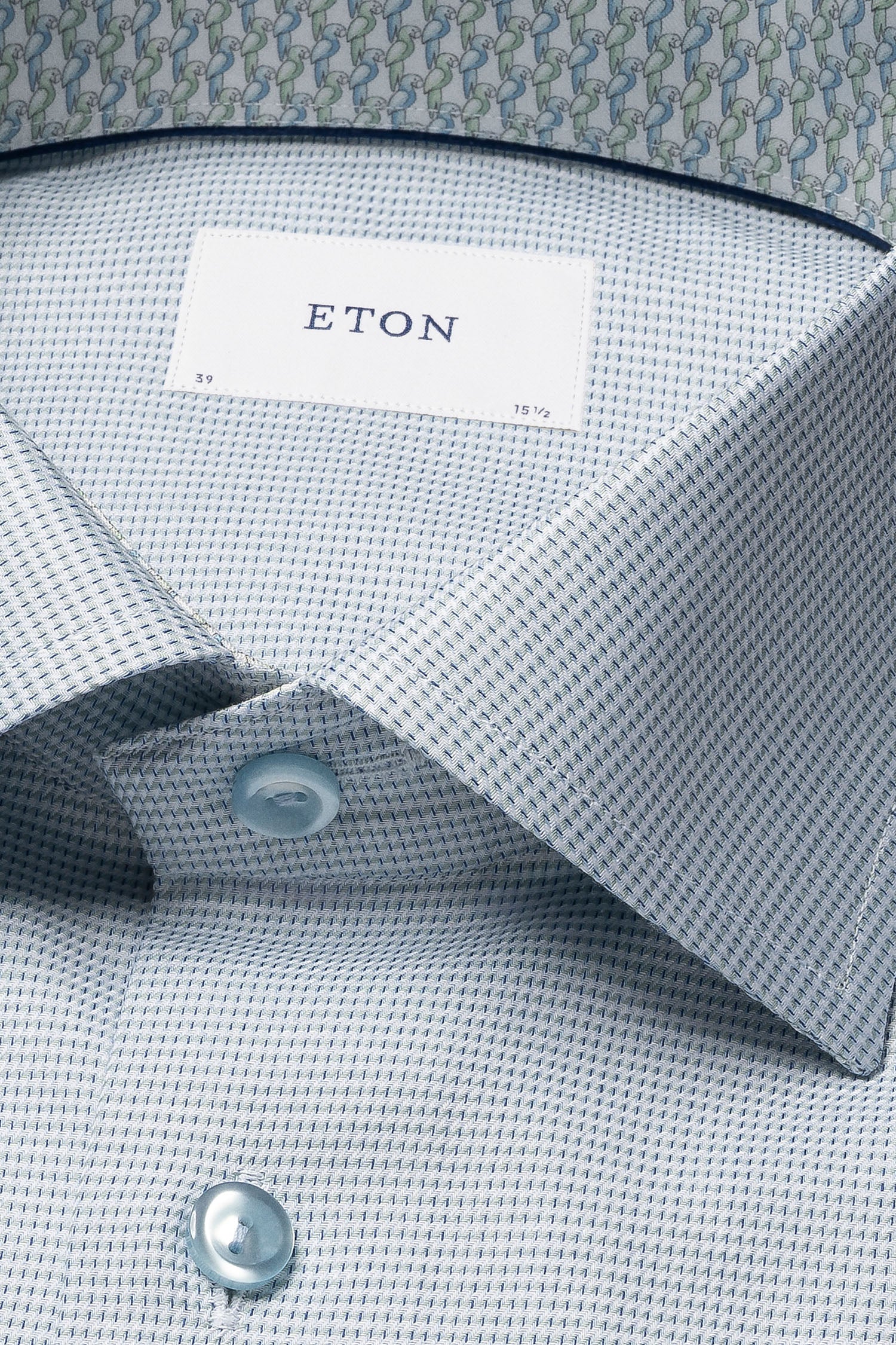 ETON | Houndstooth Inner Parrot | Green