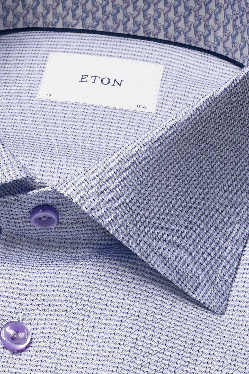 ETON | Houndstooth Inner Parrot | Purple