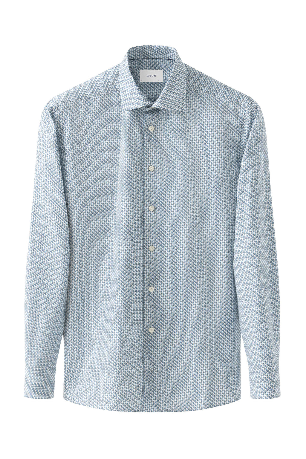 ETON | Parrot Pattern Shirt | Blue