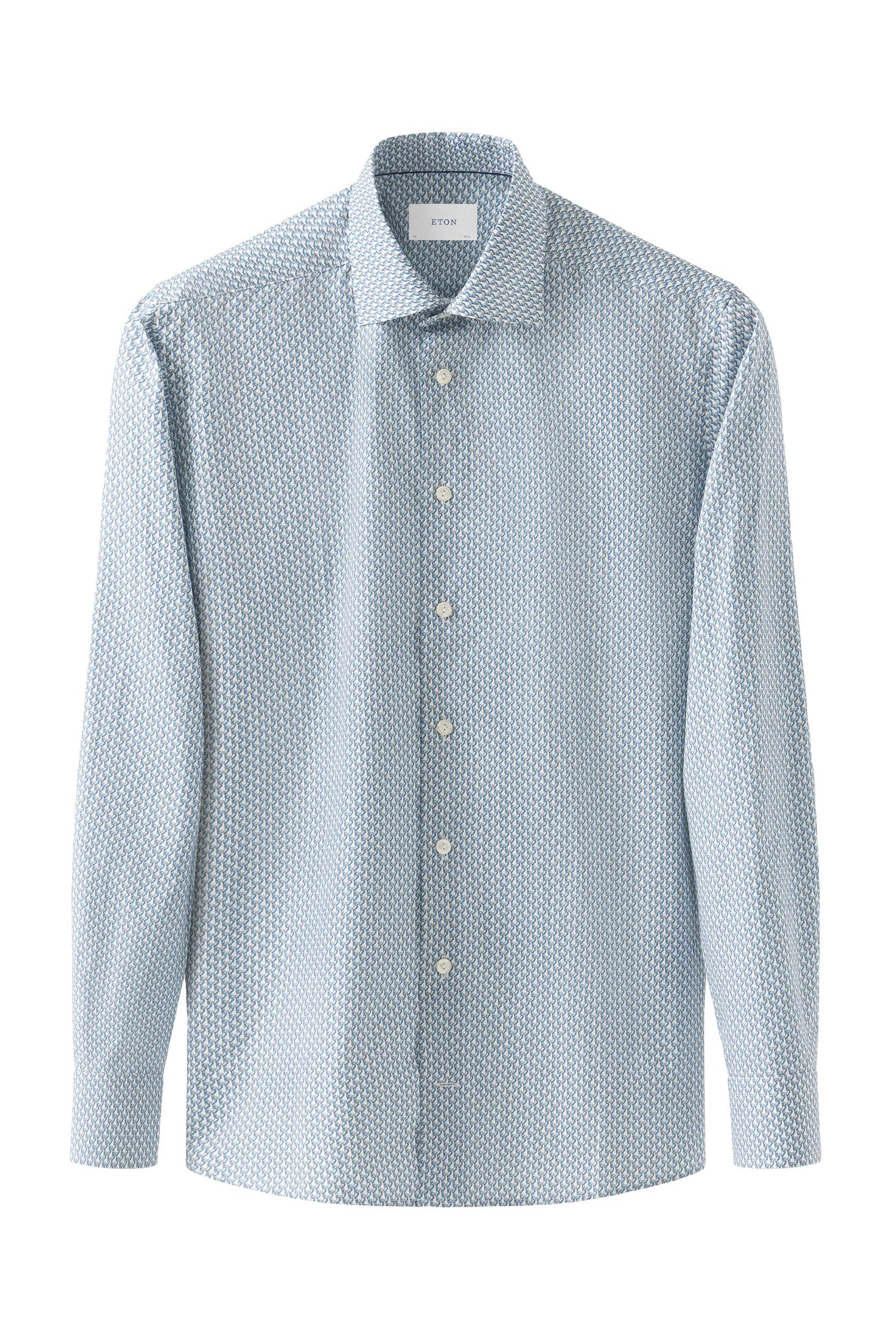 ETON | Parrot Pattern Shirt | Blue
