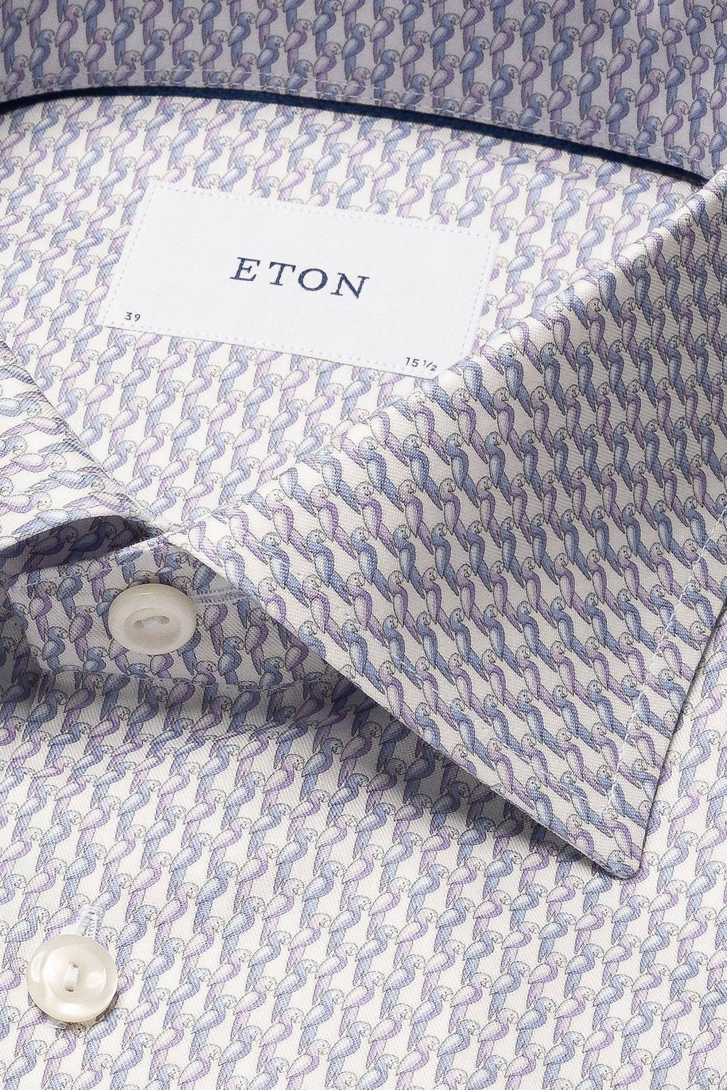ETON | Parrot Pattern Shirt | Purple