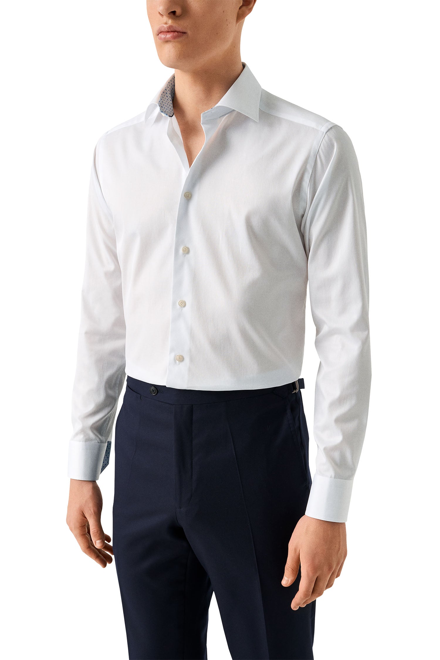 ETON | Shirt Geo-Pattern Inner | White