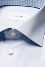 ETON | Shirt Geo-Pattern Inner | Blue