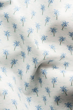 ETON | Palm Trees Shirt | Blue & Mint