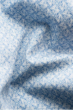 ETON | Geo-Patterned Shirt | Blue