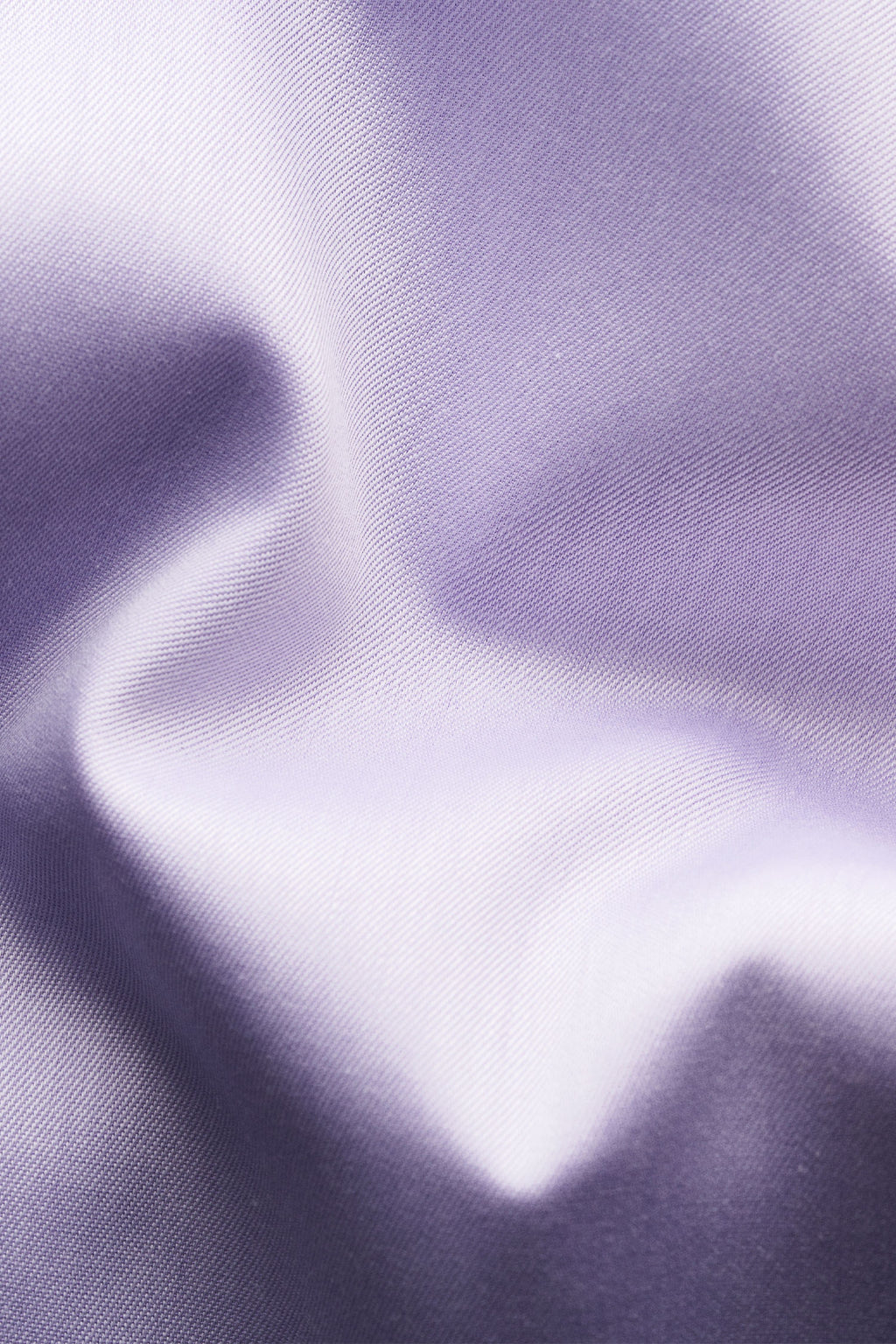 ETON | Slim Fit Twill Shirt With Paisley Trims | Purple