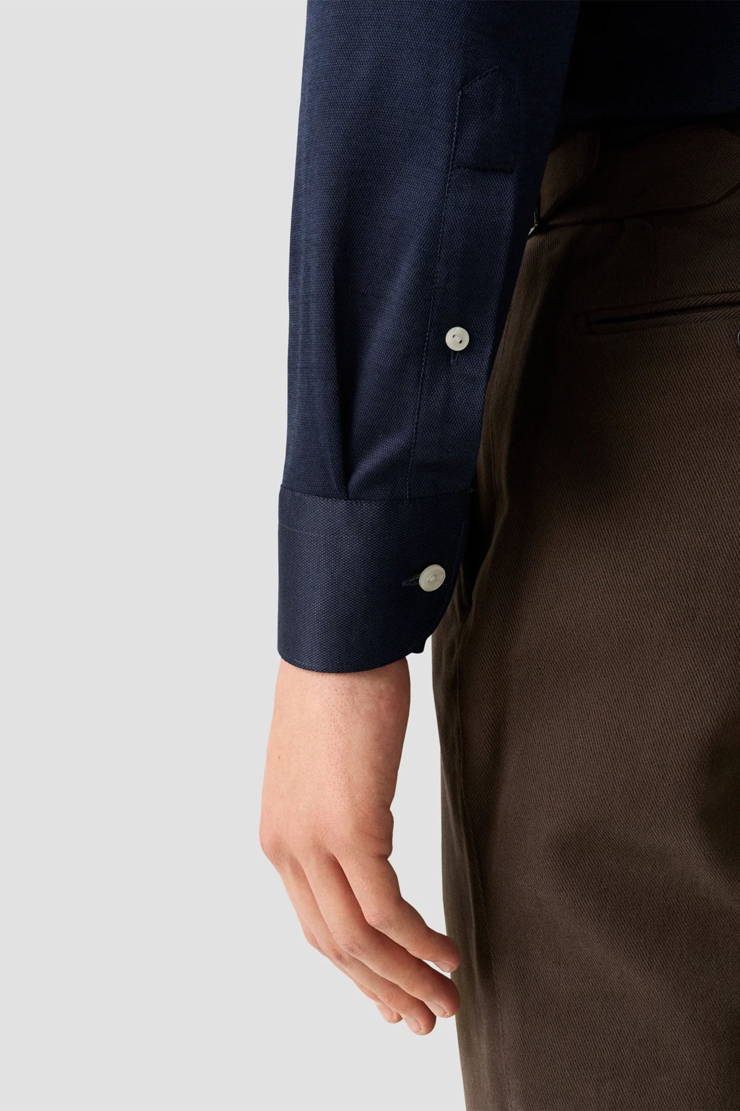 ETON | Jersey Shirt | Navy