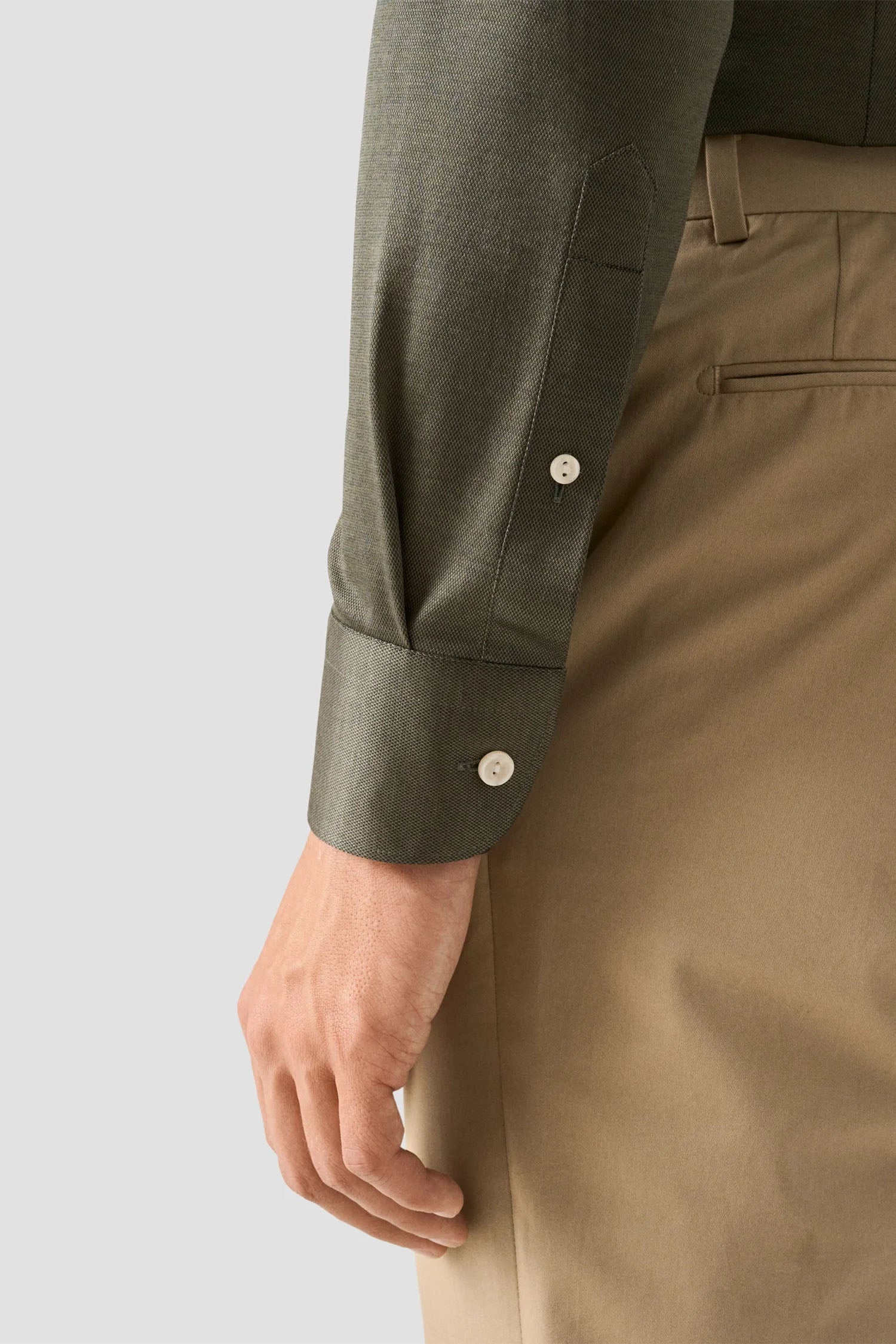 ETON | Jersey Shirt | Dark Green