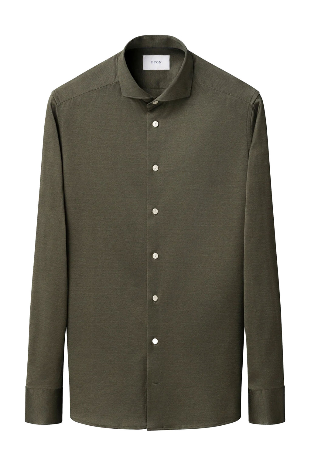 ETON | Jersey Shirt | Dark Green
