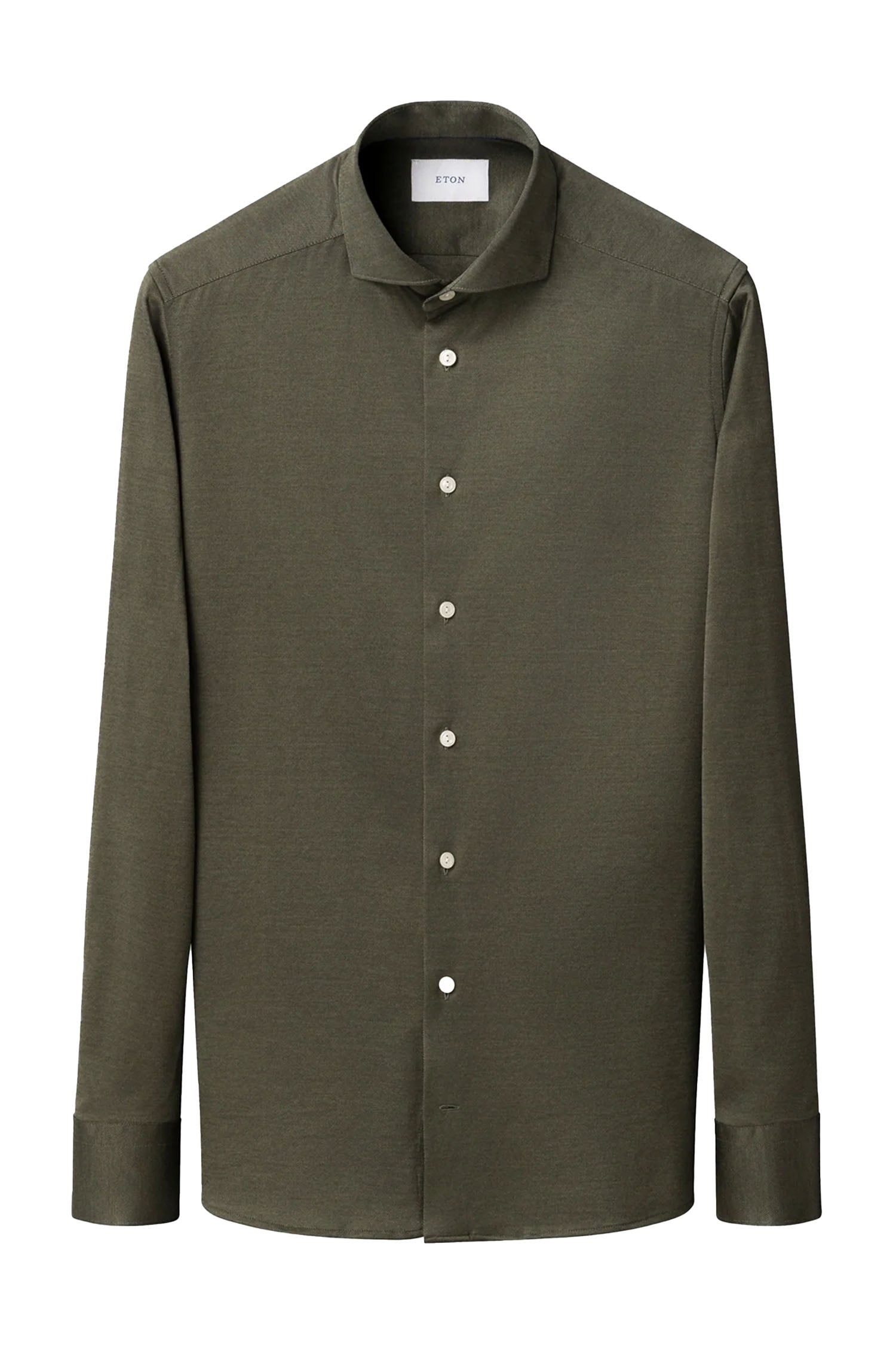 ETON | Jersey Shirt | Dark Green