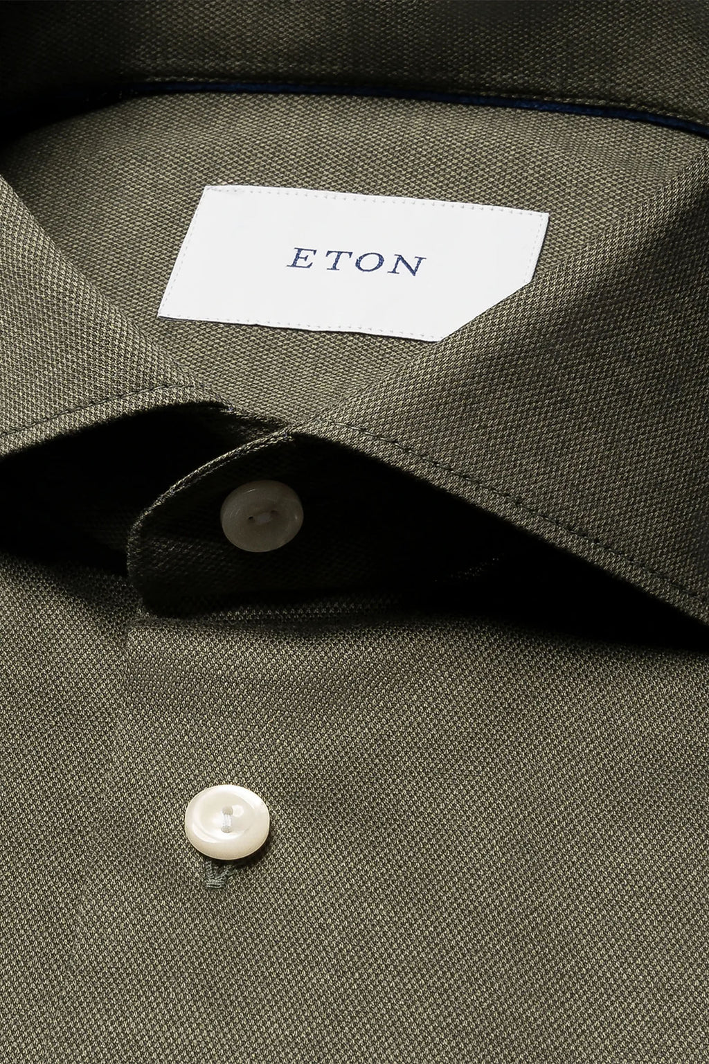 ETON | Jersey Shirt | Dark Green