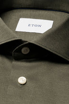ETON | Jersey Shirt | Dark Green