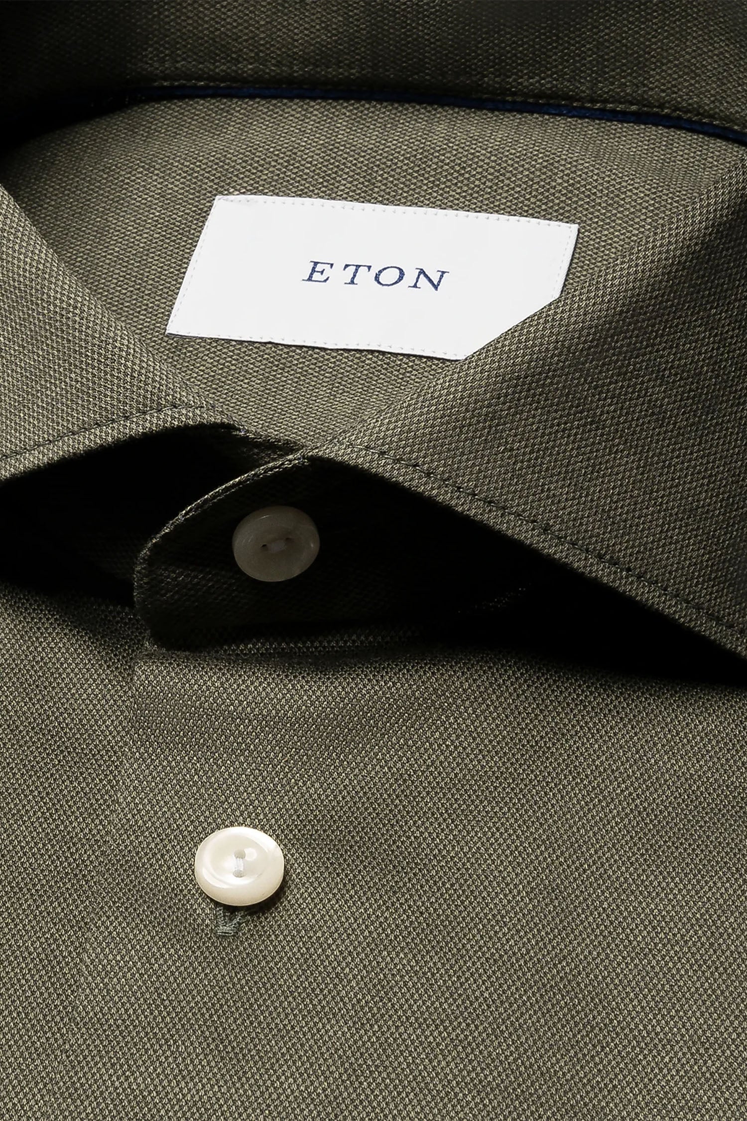 ETON | Jersey Shirt | Dark Green