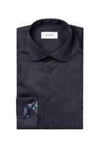 ETON | Shirt With Ferns & Clubs Inner | Navy