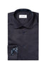 ETON | Shirt With Ferns & Clubs Inner | Navy