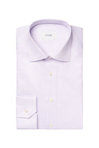 ETON | Twill Stripe Shirt | Purple