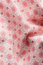 ETON | Tile Pattern Shirt | Pink