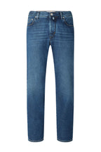 JACOB COHEN | Edo Regular Straight Jeans | Mid-Blue Denim