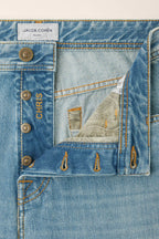 JACOB COHEN | Chris Straight Fit Jeans | Mid-Blue Denim