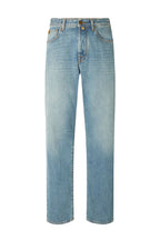 JACOB COHEN | Chris Straight Fit Jeans | Mid-Blue Denim