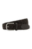 CANALI | Two-Tone Belt | Dark Brown