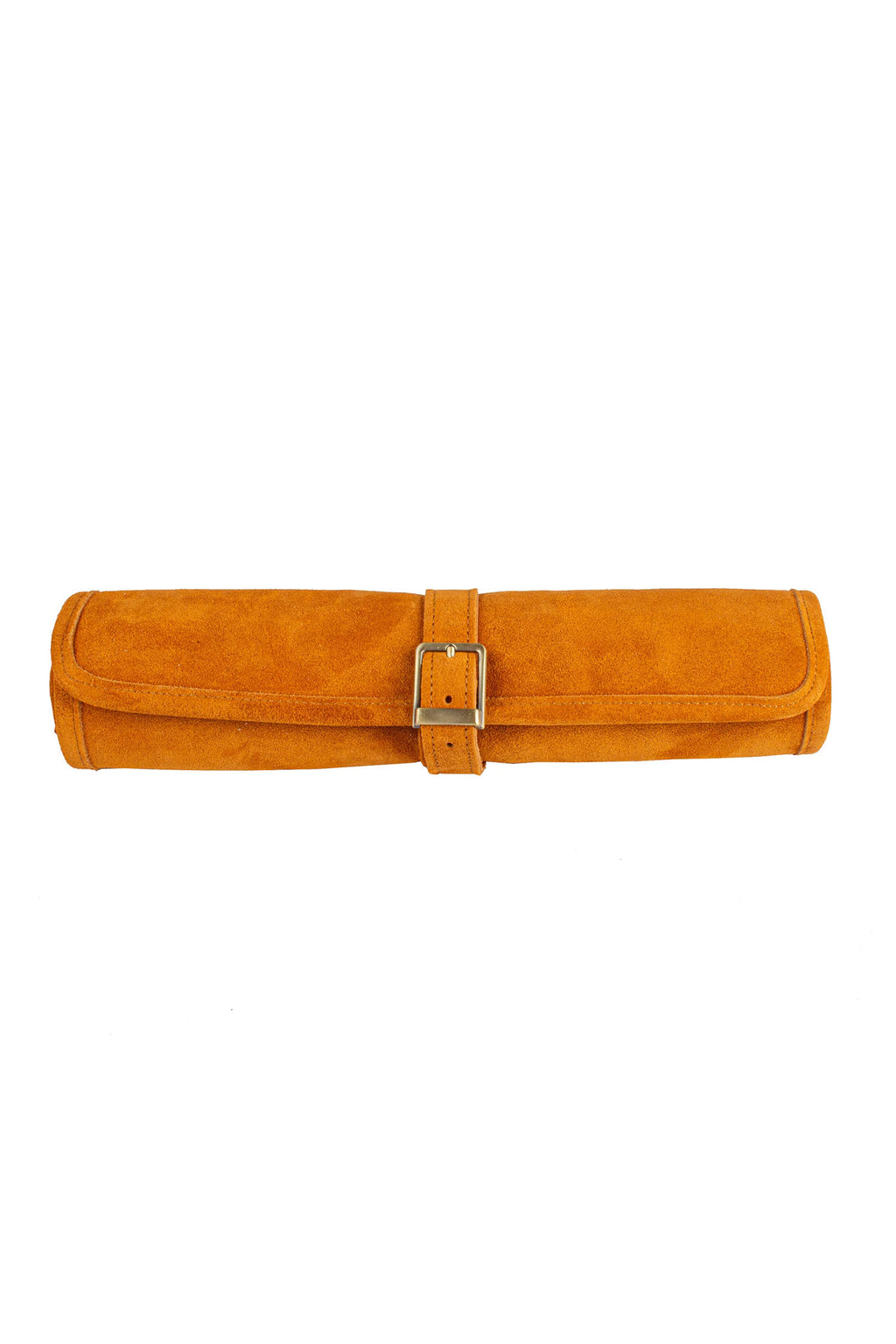 MANOPOULOS | Leather Travel Backgammon Set | Tan Brown