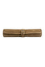 MANOPOULOS | Leather Travel Backgammon Set | Khaki Brown