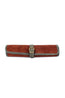 MANOPOULOS | Leather Travel Backgammon Set | Maroon