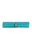 MANOPOULOS | Leather Travel Backgammon Set | Turquoise