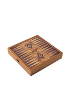 MANOPOULOS | 2-In-1 Combo Games Set 27X27cm | Walnut