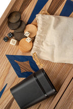 MANOPOULOS | Backgammon Set 48X26cm | Brown