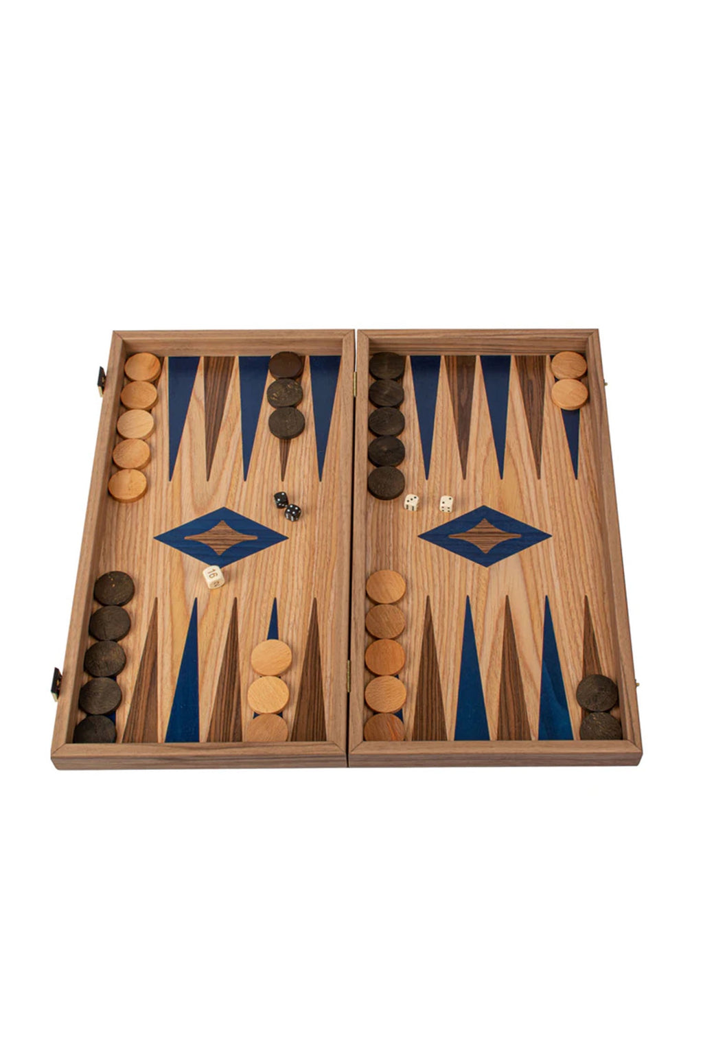 MANOPOULOS | Backgammon Set 48X26cm | Brown