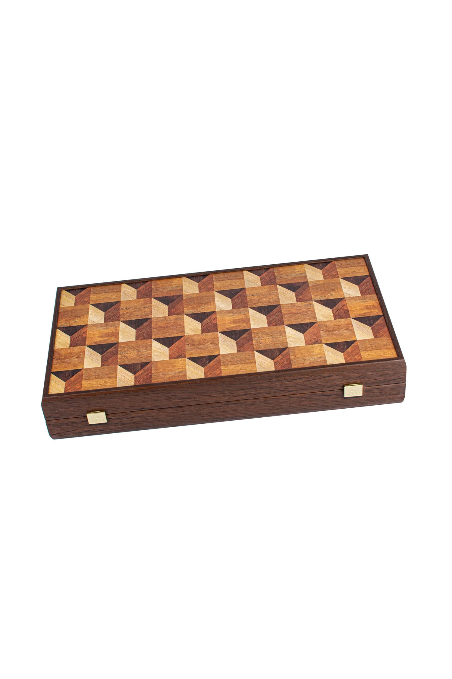 MANOPOULOS | Backgammon Set 48X26cm | Geometric Wood