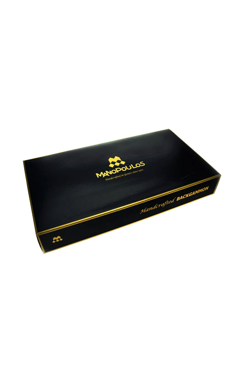 MANOPOULOS | Backgammon Set 48X26cm | Geometric Wood