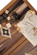 MANOPOULOS | Backgammon Set 48X26cm | Walnut