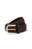 CANALI | Two-Tone Belt | Tan Brown
