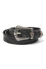 MITCHELL OGILVIE | Western Belt Leaves On Buckle | Black