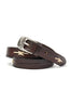 MITCHELL OGILVIE | Western Belt With Twine Stars | Dark Brown